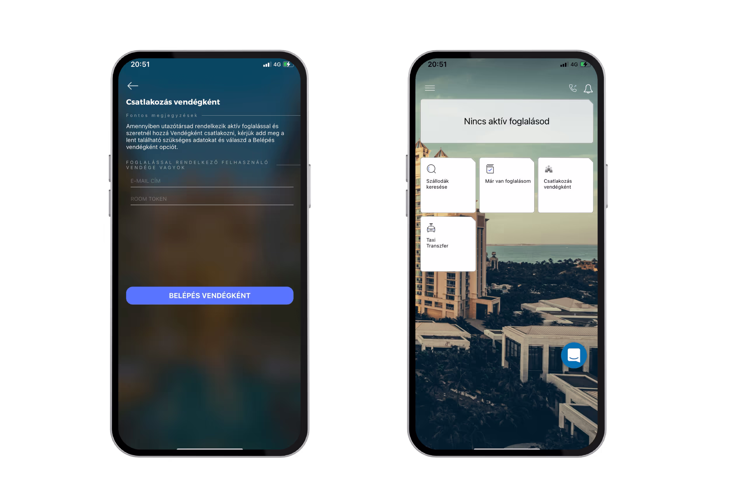 TMRW Hotels mobilapp — 4. képernyő