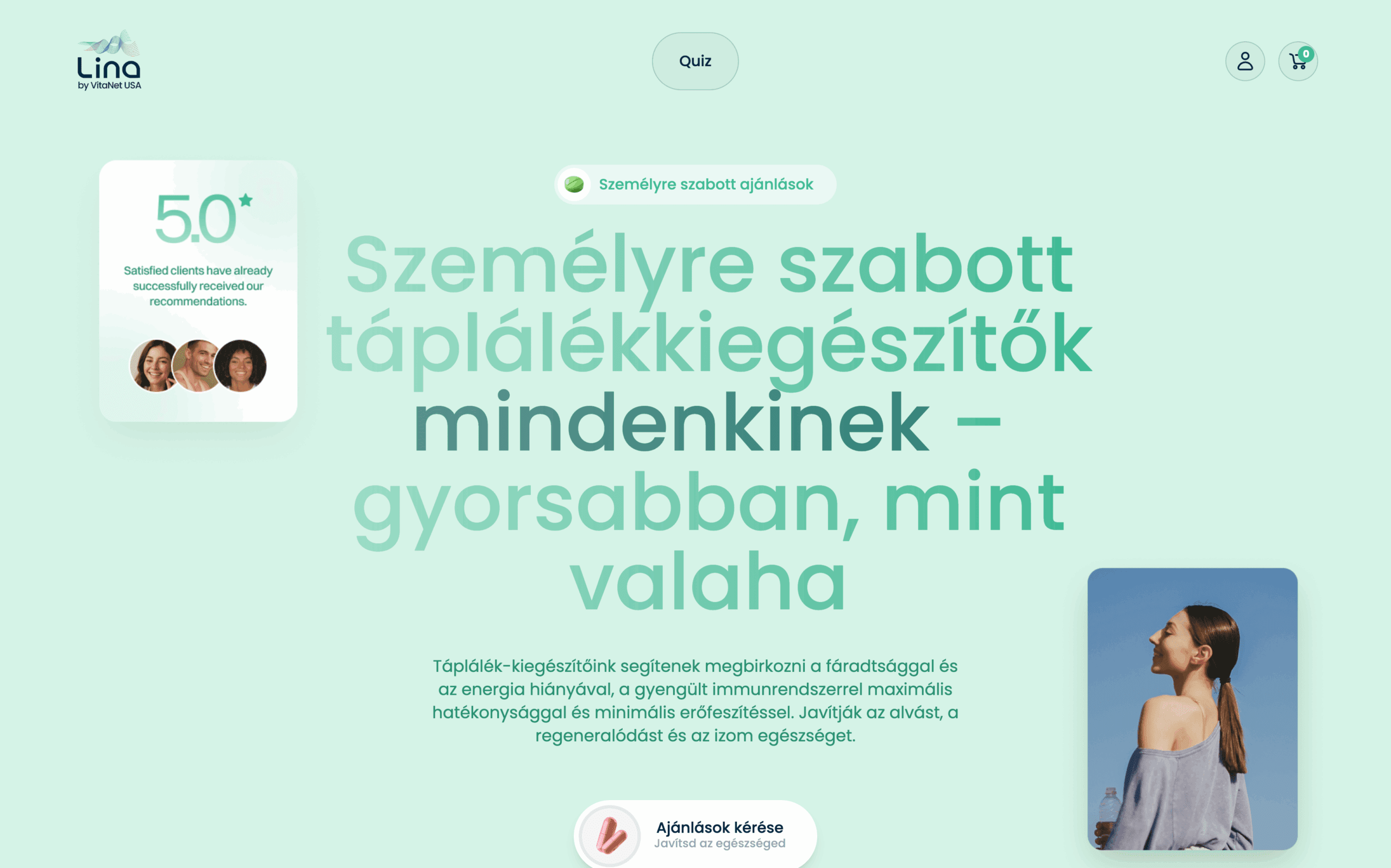 Lina by VitaNet — 1. képernyő