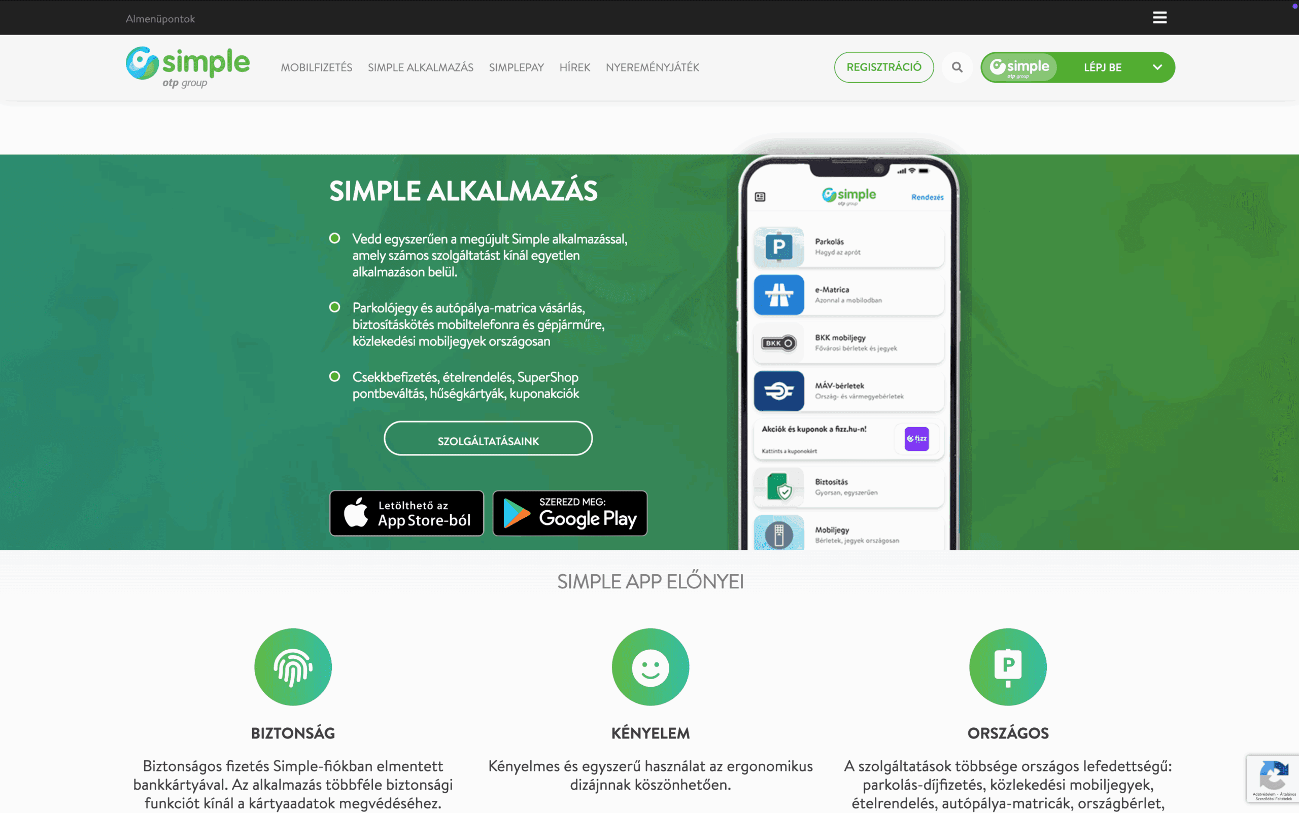 SIMPLE.HU — 3. képernyő