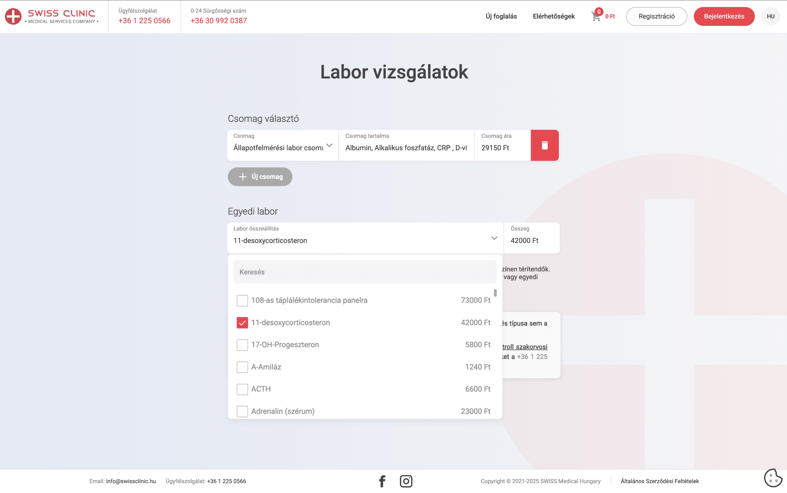 Swiss Clinic — 4. képernyő